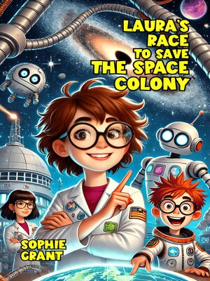 cover image of Laura's Race to Save the Space Colony